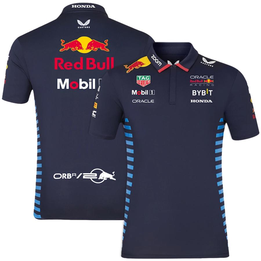 2024 オラクル レッドブル レーシング チーム ポロシャツ 公式 F1