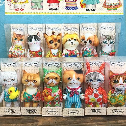 コヤンイサムチョン・アンクルキャット ドール チェック Check 猫の