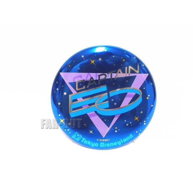 TDL キャプテンEO 1987年 オープン記念 缶バッジ 缶バッチ ディズニー