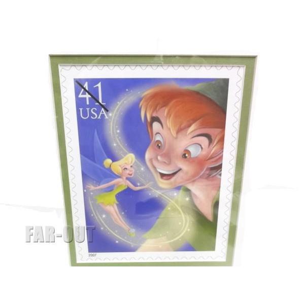 ピーターパン First Day of Issue 記念封筒&切手アート USA 2007