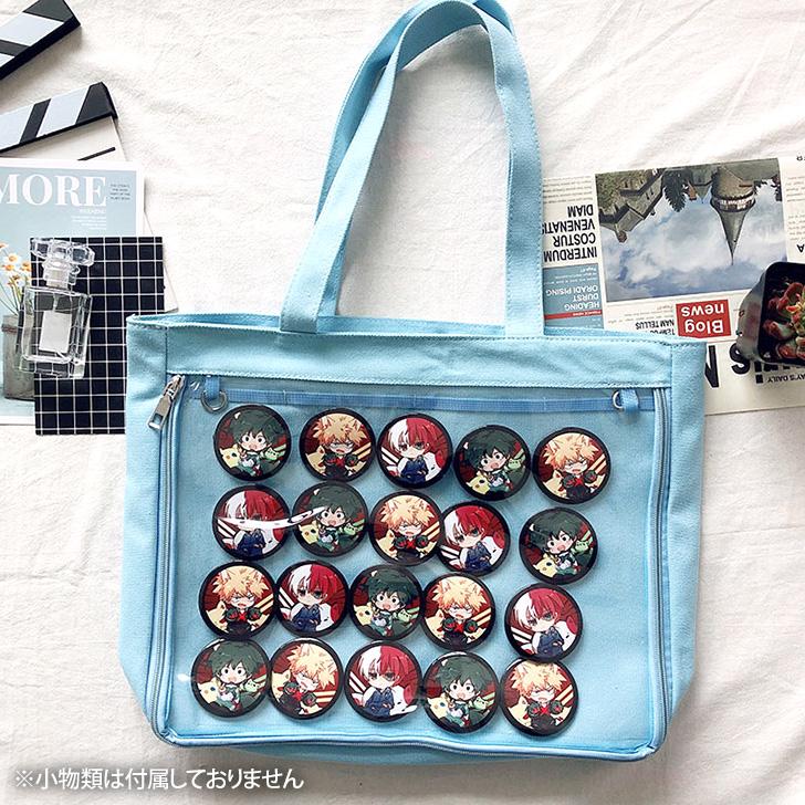 トートバッグ レディース バッグ 痛バッグ 痛バ 肩掛け 大きめ 大容量