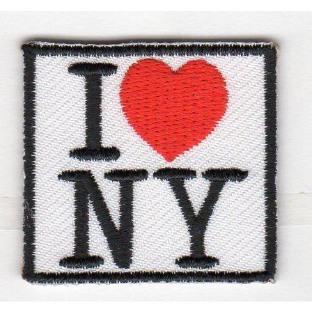 刺繍アイロンワッペン（I ラブ NY） : FIND Corp. - 通販 - Yahoo