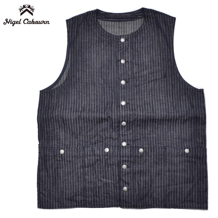 NIGEL CABOURN（ナイジェルケーボン） ベスト 30's フレンチワーク