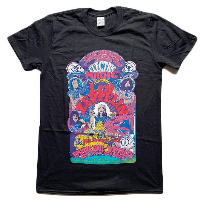Led Zeppelin レッド・ツェッペリン Tシャツ ELECTRIC MAGIC メンズ M