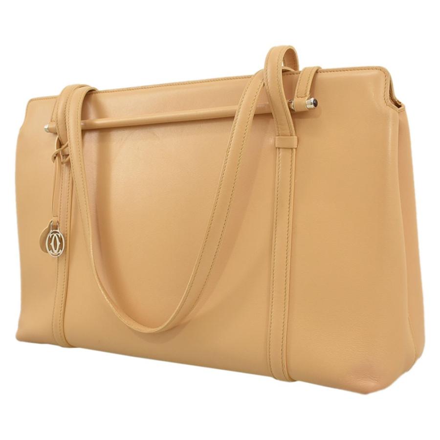 Cartier（カルティエ） カボション ショルダーバッグ トート カーフ