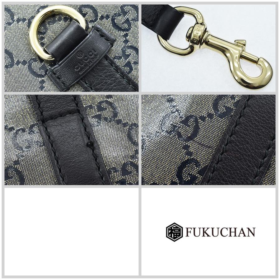 GGキャンバス GUCCI グッチ GGクリスタル ショルダーバッグ ネイビー