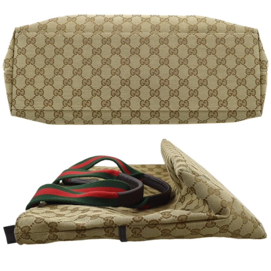 GUCCI（グッチ） GGキャンバス シェリーライン マザーズバッグ 155524