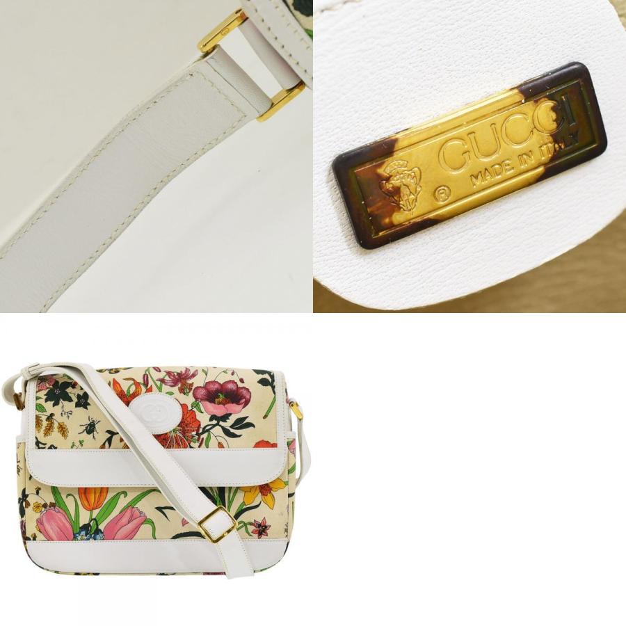 GUCCI（グッチ） ショルダーバッグ オールドグッチ フローラ バッグ