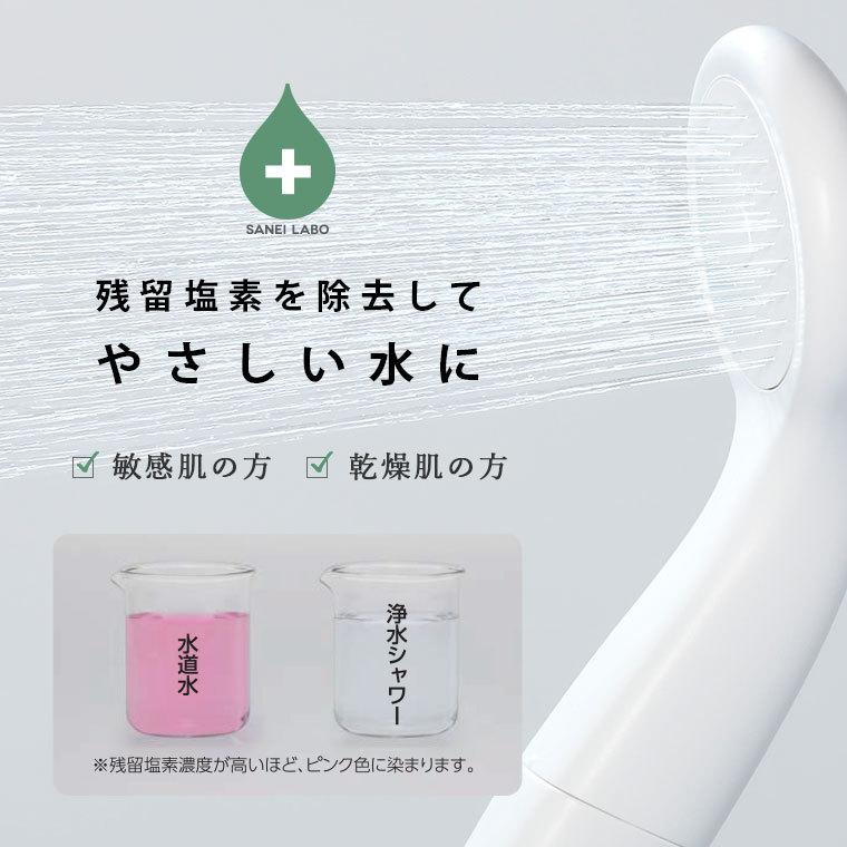 シャワーヘッド 塩素除去「浄水シャワーヘッド」日本アトピー協会推薦