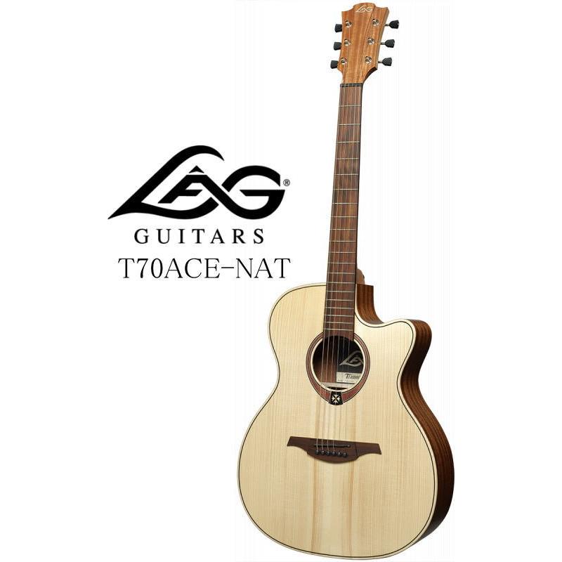 お取り寄せ商品] LAG GUITARS Tramontane 70 T70ACE-NAT ラグ