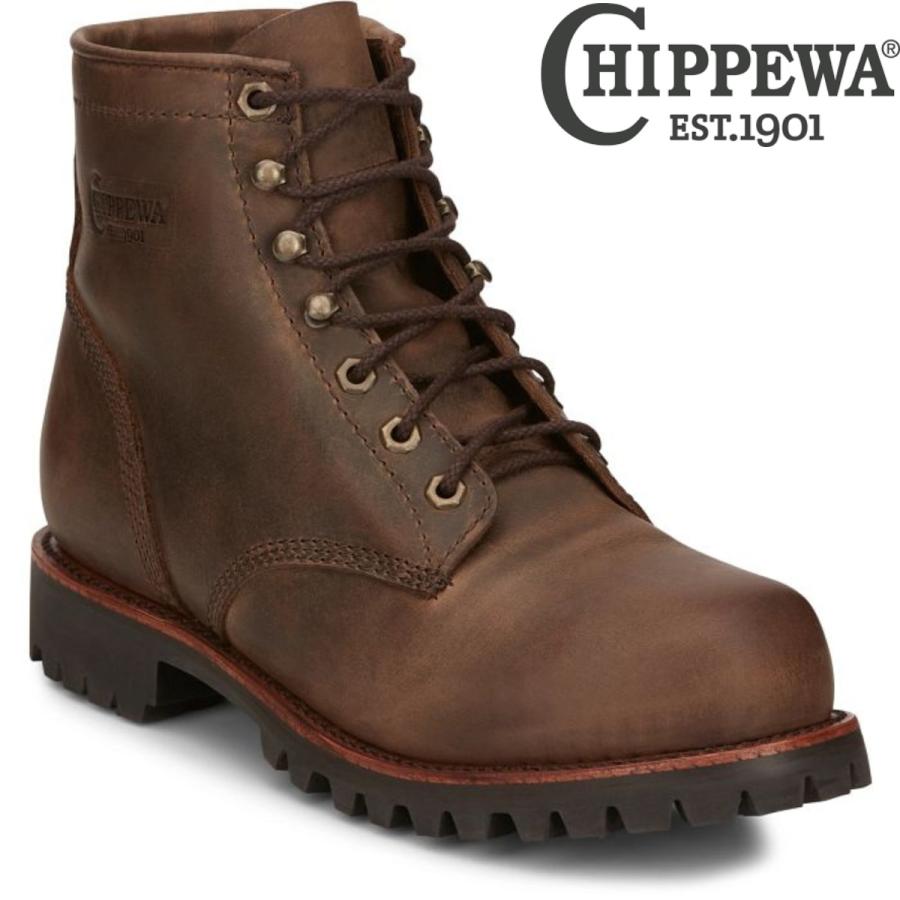 チペワワークブーツ CHIPPEWA CLASSIC 2.0 6 STEEL TOE LACE UP NC2081