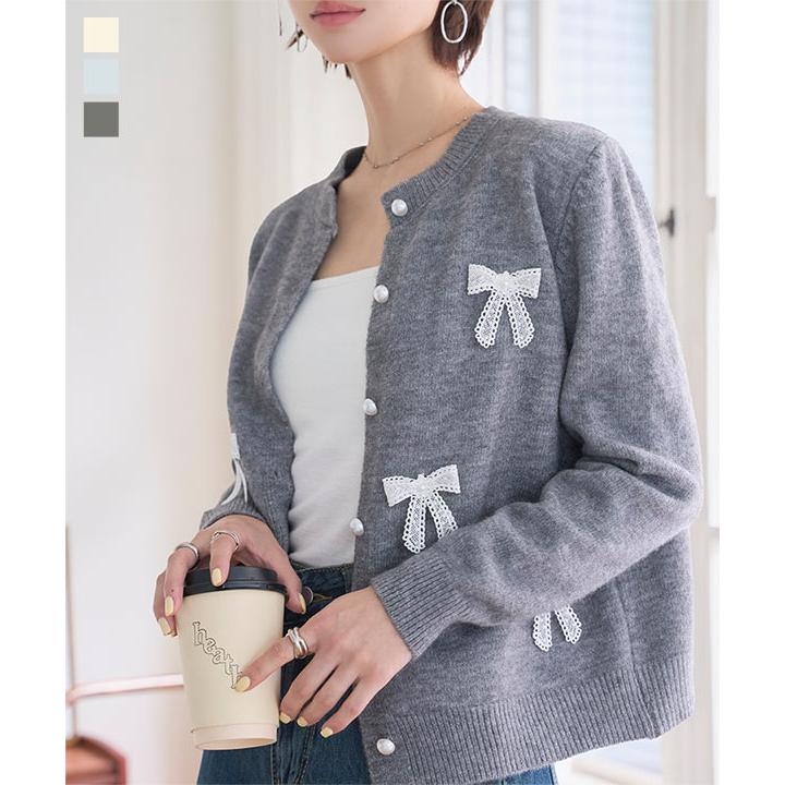 KOBE LETTUCE（神戸レタス） カーディガン レディース 冬 ニット