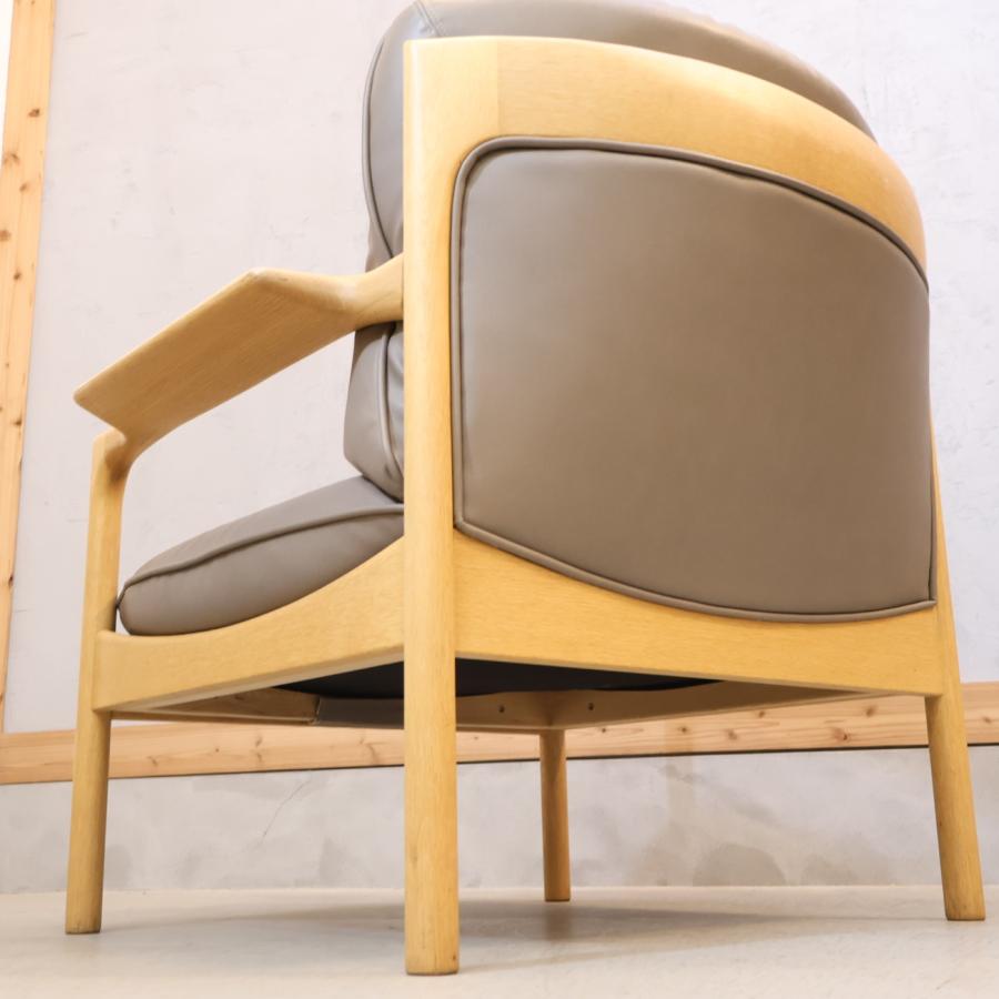 CONDE HOUSE カンディハウス 一人掛けソファ 木製フレーム 北欧風④