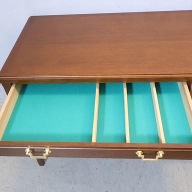 maruni マルニ 地中海 片袖デスク クラシック アンティーク調 書斎机