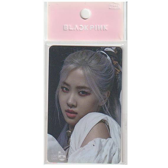 BLACKPINK ROSE cashbee カード ロゼ ブラックピンク 韓国交通カード