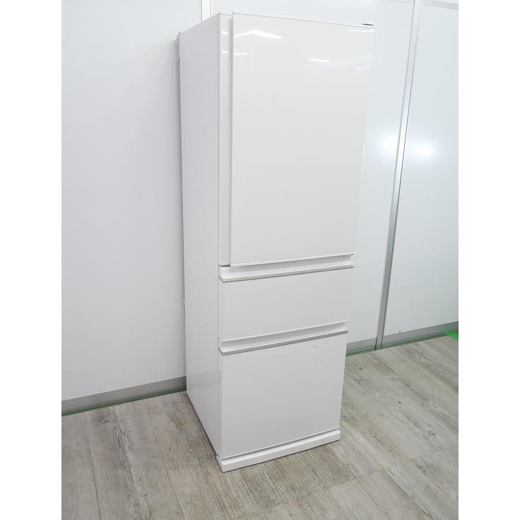 三菱製3ドア/2022年式/365L/ノンフロン冷蔵冷凍庫/MR-CX37G-W1 : 学生