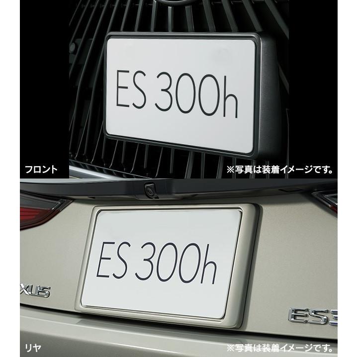 レクサス（LEXUS） レクサス純正 ナンバーフレーム各色 ［フロント
