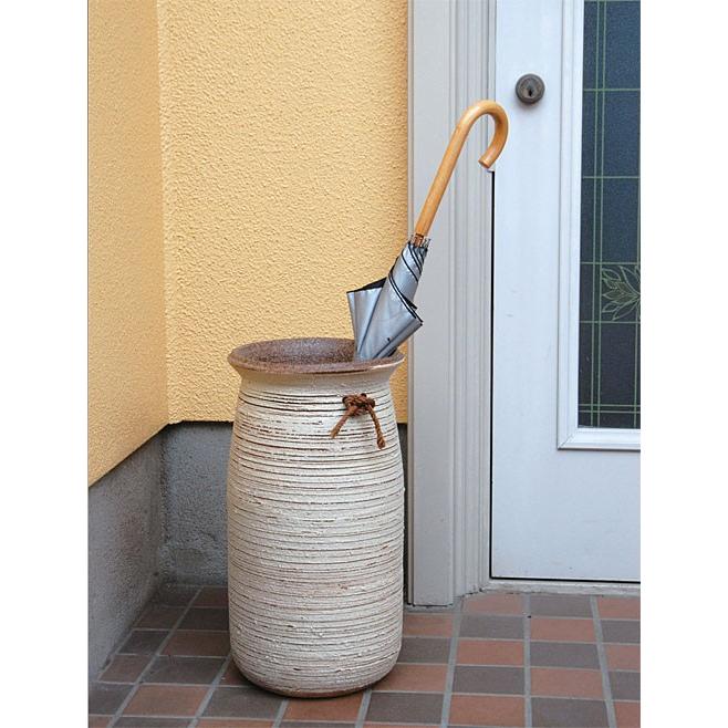 傘立て 陶器 陶器傘立て アンブレラスタンド レインラック カサ立て