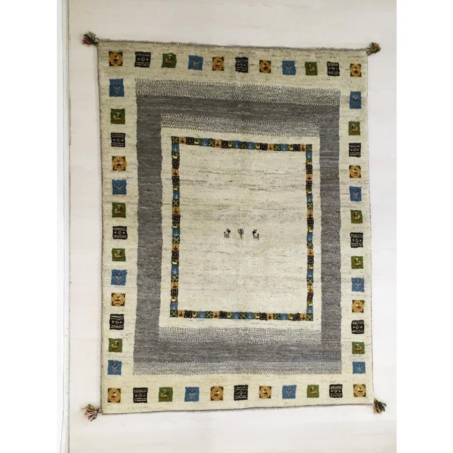 ギャッベラグ 約151×199cm 観覧車】GABBEH・ギャッペ(ギャべ)・イラン