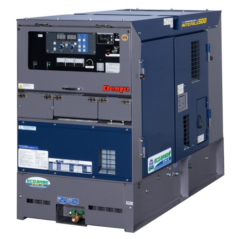 デンヨー 50000-232 (送料無料) エンジン半自動溶接機 DCW-500LSE 40m
