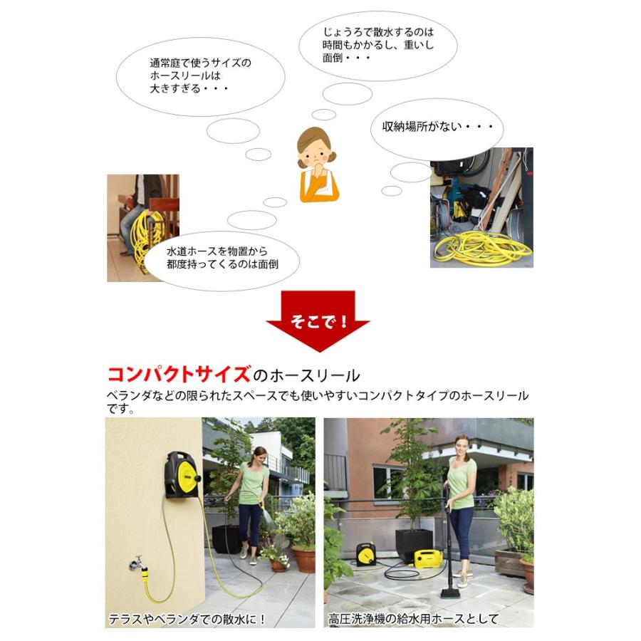 ケルヒャー（KARCHER） コンパクトホースリール : ケルヒャー公式