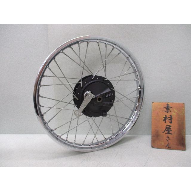 5☆スーパーカブ110用フロントホイール1225 純正.めくれ無.JA44.17
