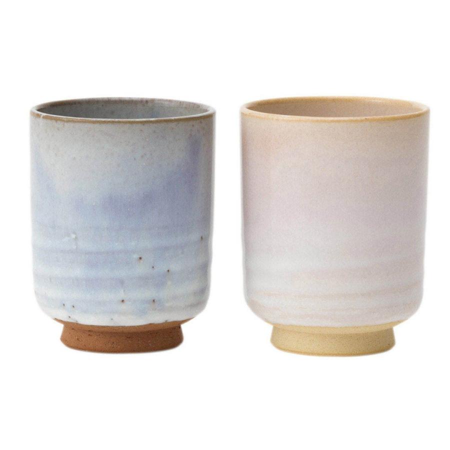 KEYUCA（ケユカ） 湯飲み 日本製 萩焼 湯呑み おしゃれ 湯のみ 焼き物