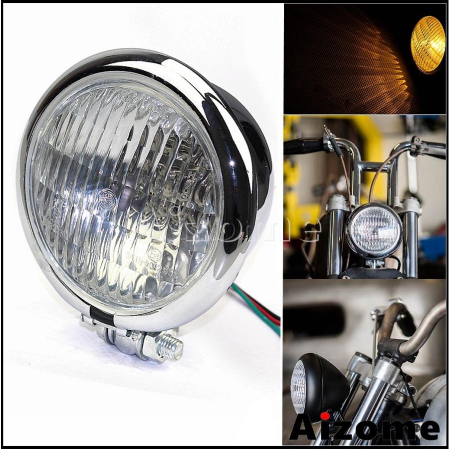 ビンテージヘッドライト チョッパー ハーレー ショベル アイアン エボ