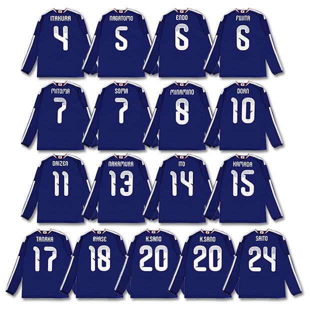 adidas（アディダス） 爆買!! 背番号マーク入り サッカー日本代表 2026