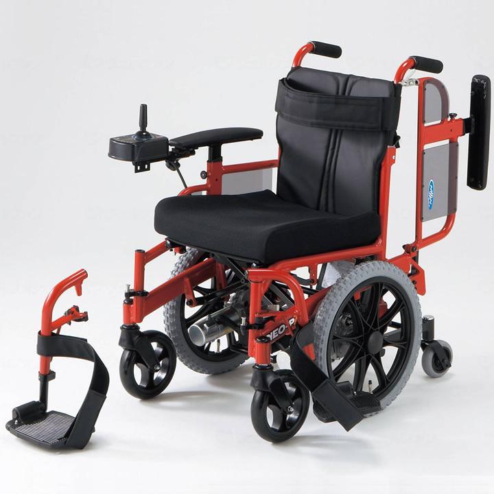 日進医療器 車椅子 車イス NEO-PR45／NEO-PR60 2分割 コンパクト6輪
