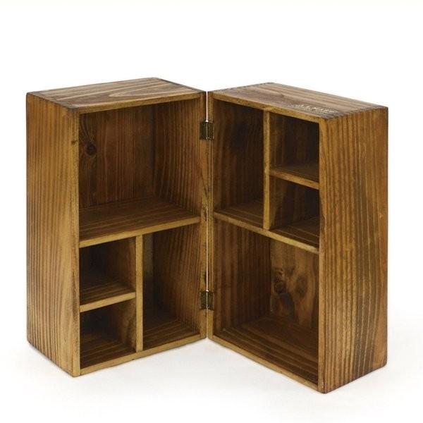 アンティーク調◇オープンディスプレイボックス◇ナチュラル雑貨