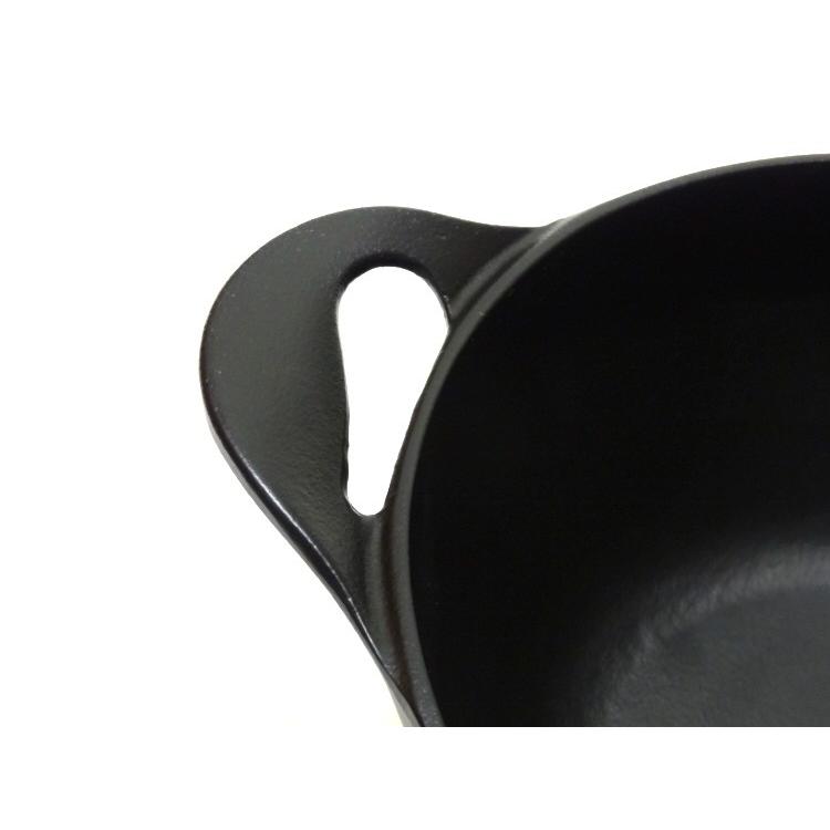 岩鋳（IWACHU） キャセロール 20cm (深型) 南部鉄器 クロコ(CUROCO