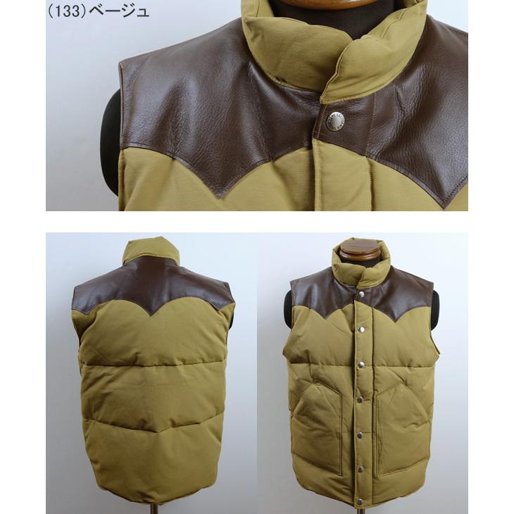 SUGAR CANE シュガーケーン レザーヨーク ダウン ベスト SC12340 東洋