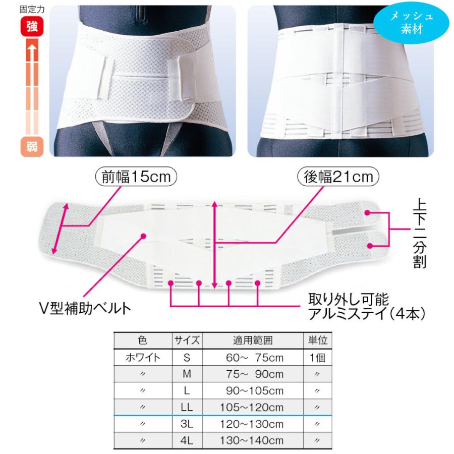腰痛コルセット/腰痛ベルト 日本製/国産 医療用 男性/女性 ハード