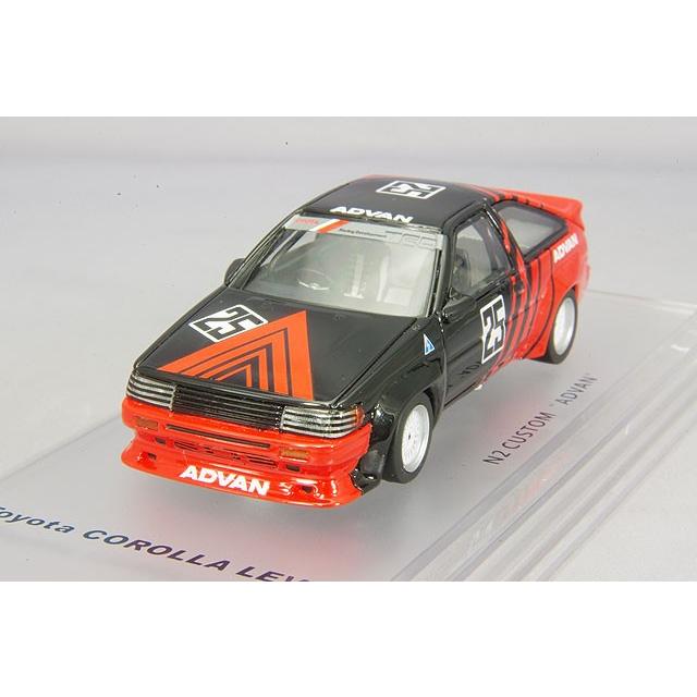ミニカー/完成品 ENIF 1/43 トヨタ カローラ レビン N2仕様 1986