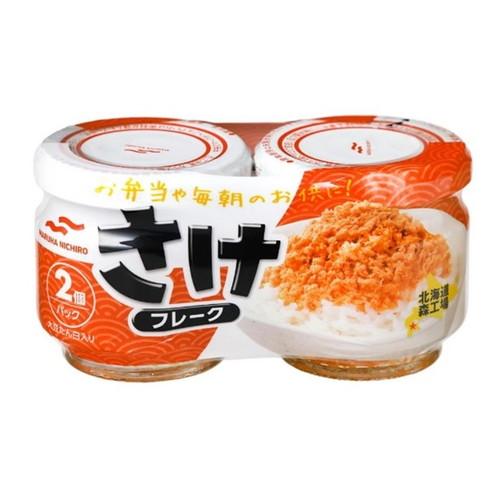 マルハニチロ さけフレーク 50g×2瓶 鮭 サケ 白鮭 瓶詰 食品 食材