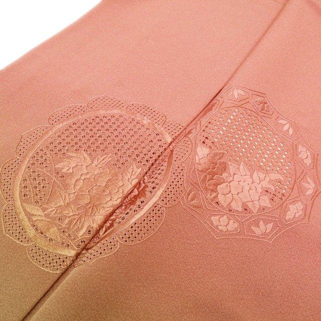 FINAL PRICE ／ 付下げ 付け下げ 着物 中古 袷 汕頭刺繍 スワトウ 花の