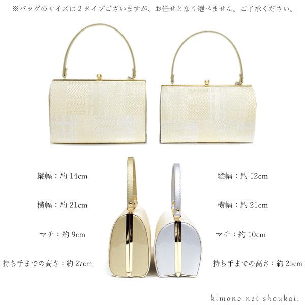 礼装用 草履バッグセット フリーサイズ ゴールド シルバー 草履 バッグ