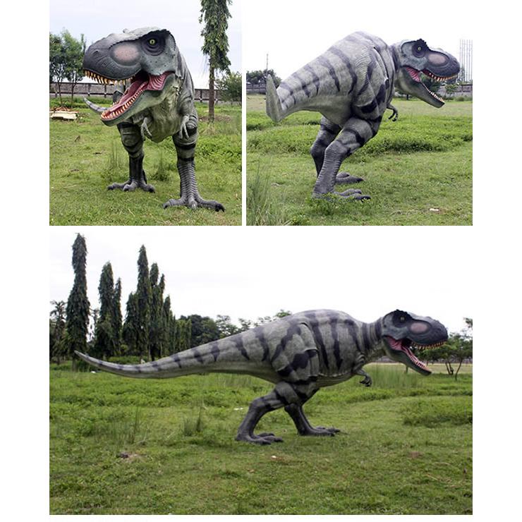 恐竜 オブジェ 歩くティーレックス インテリア イベント ディスプレイ