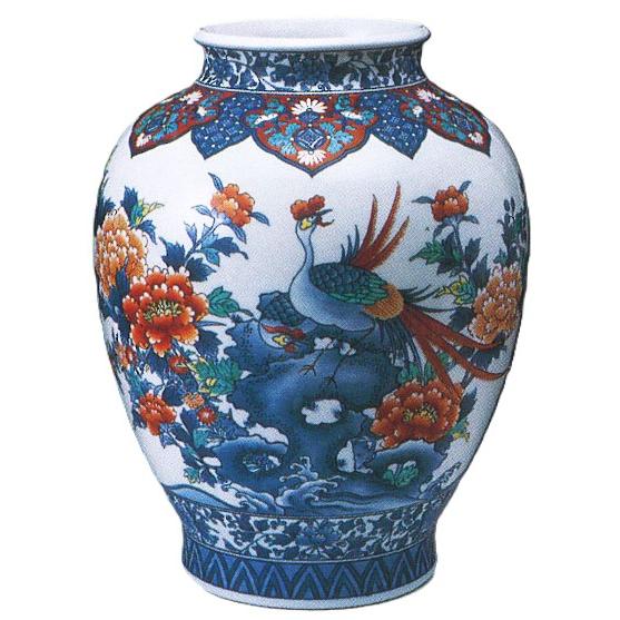 伊万里焼 魯山窯 花鳥絵 特大花瓶 : Gracious Knick-knack - 通販
