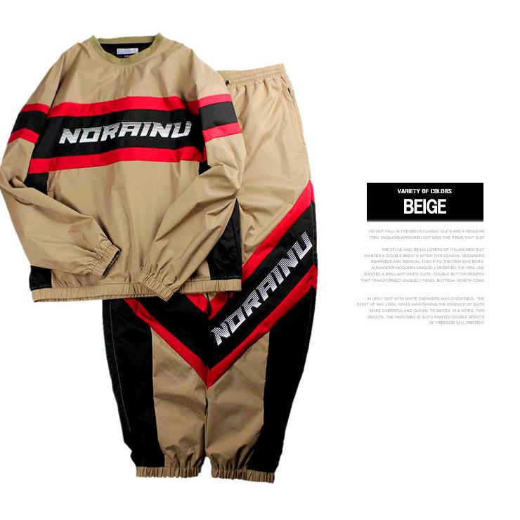 GALFY（ガルフィー） セットアップ メンズ 野良犬 プリント ナイロン