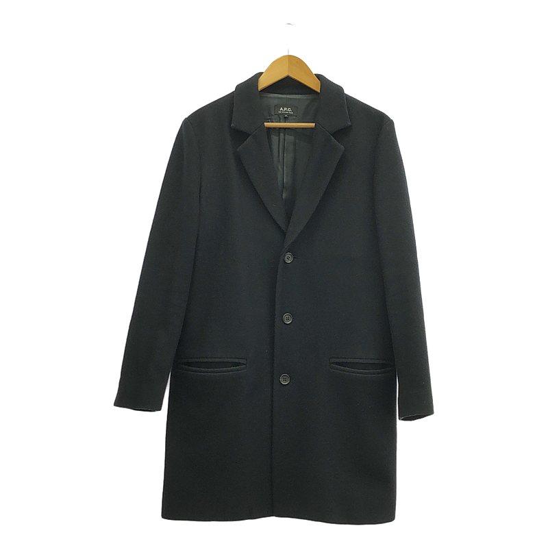 A.P.C.（アーペーセー） | ウール チェスターコート / 総裏地 | S