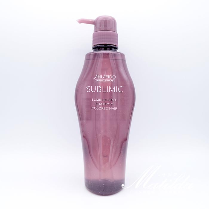 SUBLIMIC 資生堂 サブリミック ルミノフォース シャンプー 500ml