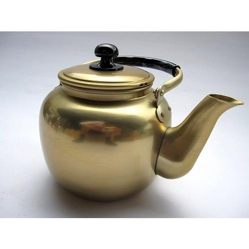 前川金属工業所 昔懐かしの福徳瓶 10L アルミヤカン 蓚酸アルマイト