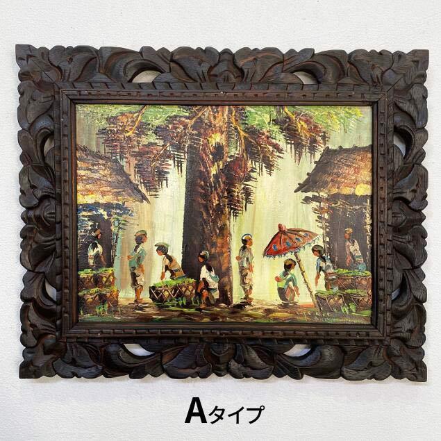 バリ島絵画 絵画バリ島 No.0303 絵画バリ島 No.0303 【公式通販】