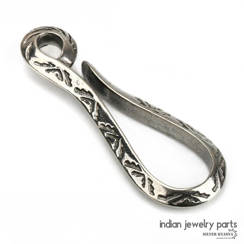 キーフック ネイティブ シルバー ベルトフック キーリング