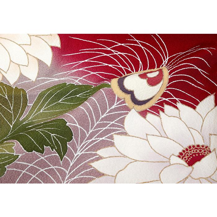 振袖 成人式 結婚式 卒業式 仮仕立て ブランド こむさでもーど 赤