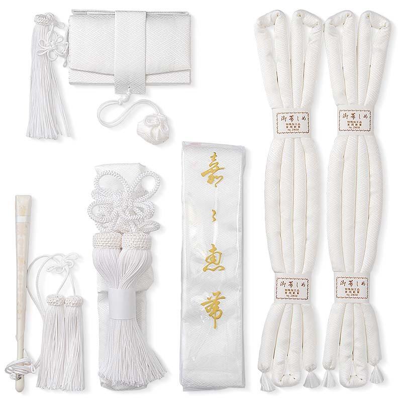 箱迫セット 花嫁 小物 5点セット 婚礼 白サヤ型 懐剣 筥迫 箱せこ 丸