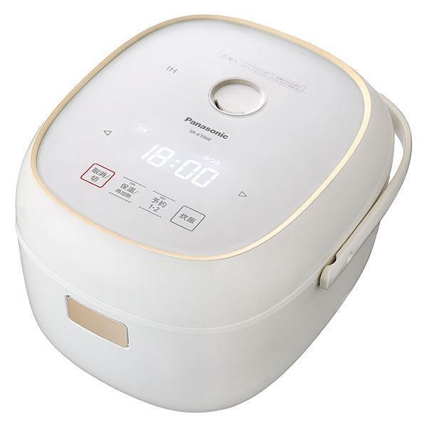 LOHACO - パナソニック IH炊飯器 3.5合炊き SR-KT060-W ホワイト