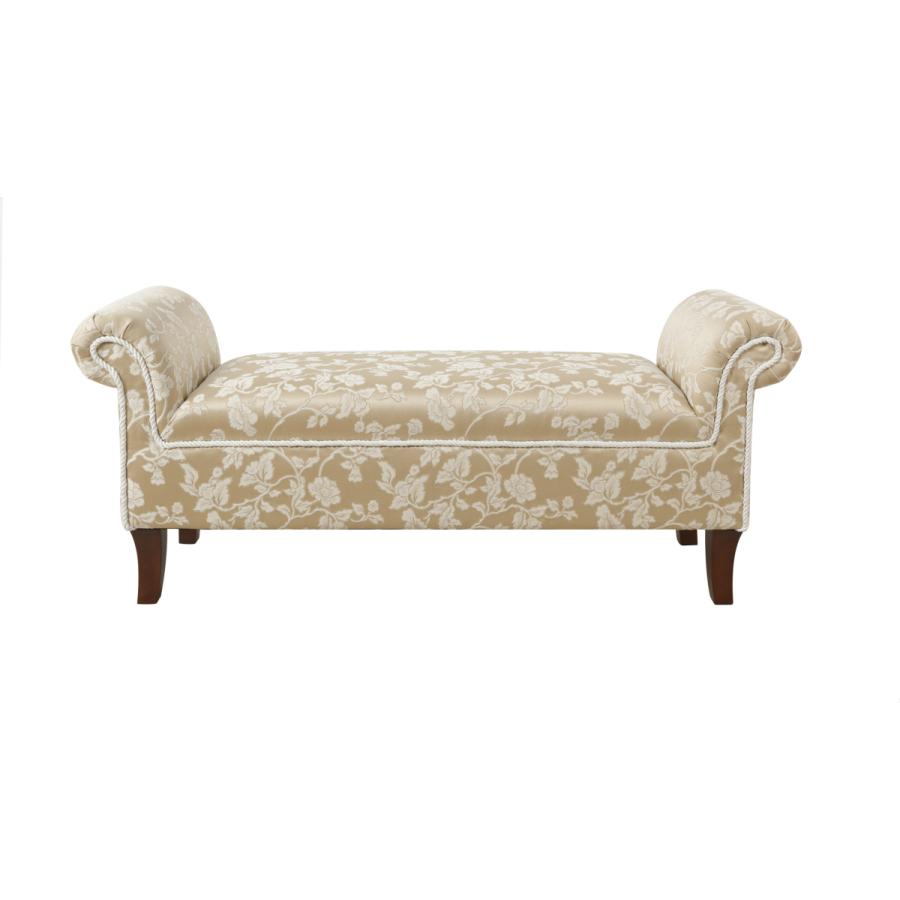 ジェニファーテイラー ロングスツール ベッドサイドチェア ベージュ